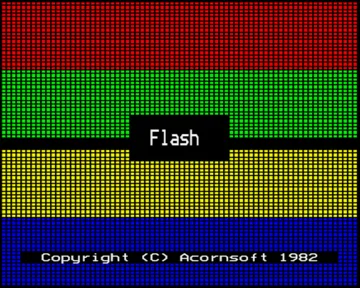 Flash (1982)(Acornsoft)[h TSTH] screen shot title